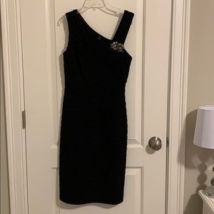 XSCAPE black cocktail dress